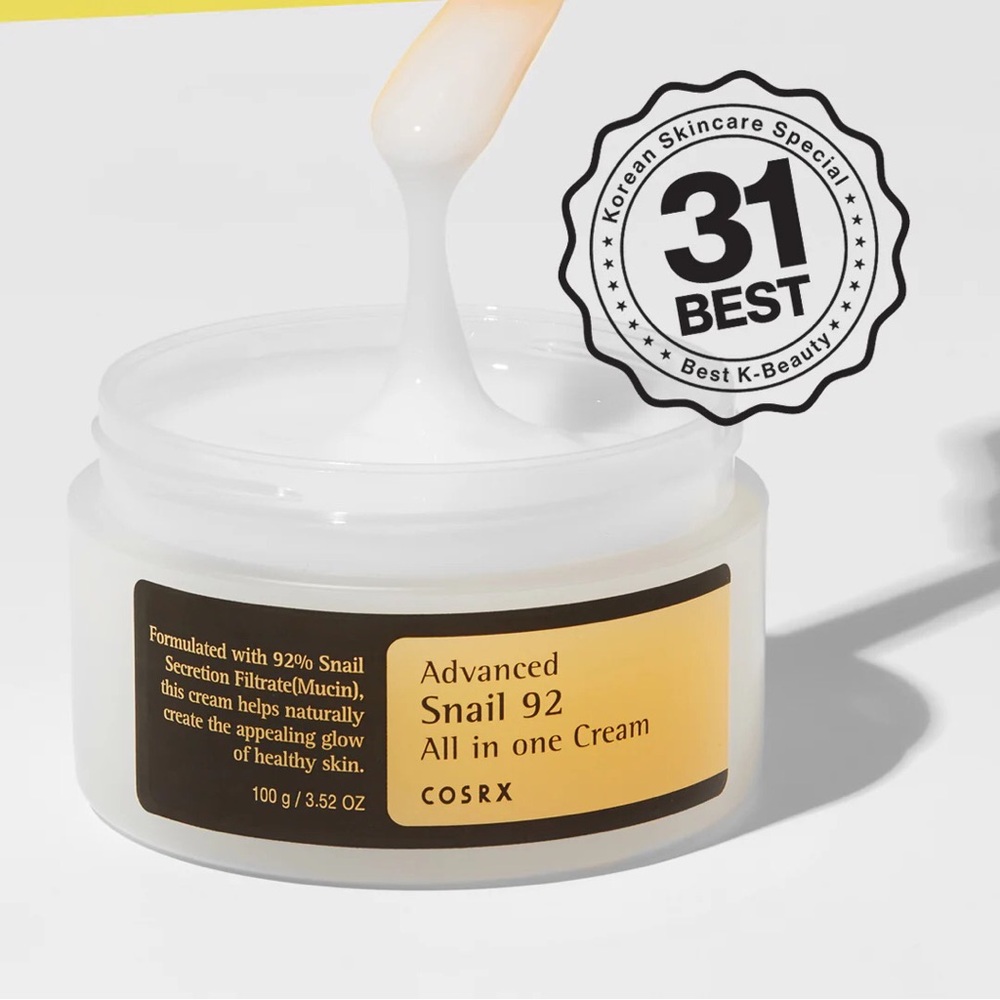 COSRX Advanced Snail 92 All in One Cream – 3.52 oz – NIB
